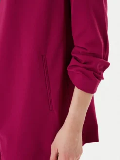 DKNY Marynarka P9RCAAWI Bordowy Regular Fit