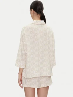 DKNY Piżama YI80048 Beżowy Regular Fit