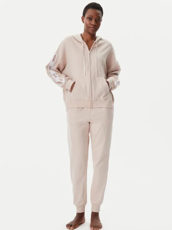 DKNY Piżama YI90040 Beżowy Relaxed Fit