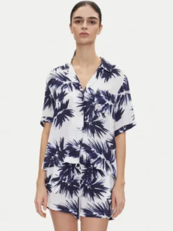 DKNY Piżama YI90052 Granatowy Regular Fit