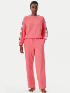 DKNY Piżama YI80040 Różowy Relaxed Fit