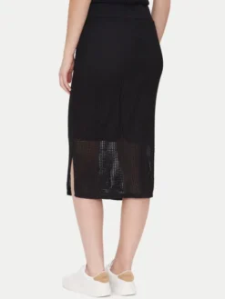 DKNY Spódnica ołówkowa P5BRAV85 Czarny Slim Fit