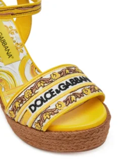 Dolce&Gabbana Espadryle CZ0318 AV804 Żółty