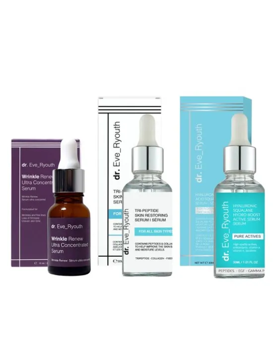 dr. Eve Ryouth Wrinkle Renew HA Squalane Tri-Peptide. Serum