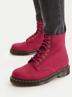 Dr. Martens Glany 1460 Milled DM42596650 Różowy