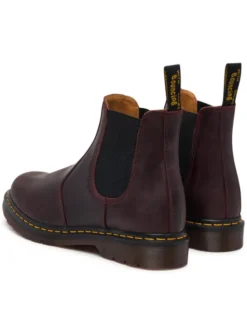 Dr. Martens Sztyblety 2976 YS Crazy Horse  DM27486600 Bordowy