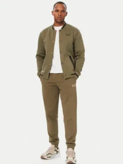 EA7 Emporio Armani Bluza 7M002146 AF10377 U7014 Khaki Regular Fit