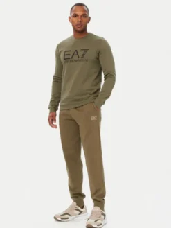 EA7 Emporio Armani Bluza 7M002278 AF22266 U7014 Khaki Regular Fit