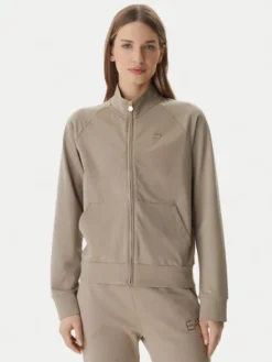 EA7 Emporio Armani Bluza 7W000457 AF13135 Brązowy Regular Fit