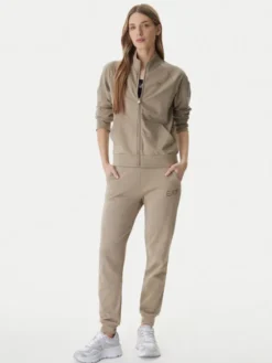 EA7 Emporio Armani Bluza 7W000457 AF13135 Brązowy Regular Fit
