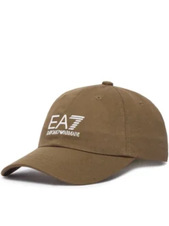 EA7 Emporio Armani Czapka z daszkiem 7X000592 AF15502 MZ834 Brązowy