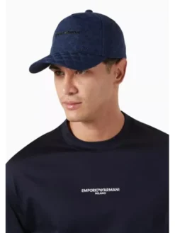 EA7 Emporio Armani Czapka z daszkiem 627924 CC985 Granatowy