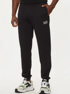 EA7 Emporio Armani Dres 6DPV57 PJVRZ 1200 Czarny Regular Fit