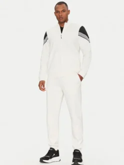 EA7 Emporio Armani Dres 7M000268 AF12451 U0005 Biały Regular Fit