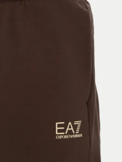 EA7 Emporio Armani Dres 7M002411 AF10377 U6027 Brązowy ciemny Regular Fit