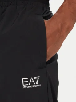EA7 Emporio Armani Dres 7M002184 AF13190 UC001 Czarny Regular Fit