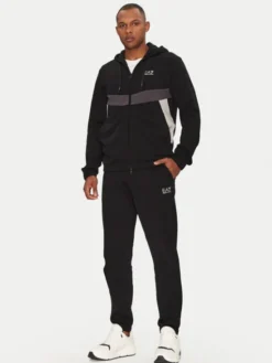 EA7 Emporio Armani Dres 7M000283 AF12660 UC001 Czarny Regular Fit
