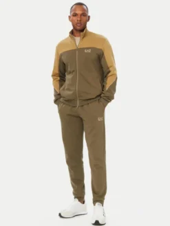 EA7 Emporio Armani Dres 7M002405 AF10377 U7014 Khaki Regular Fit