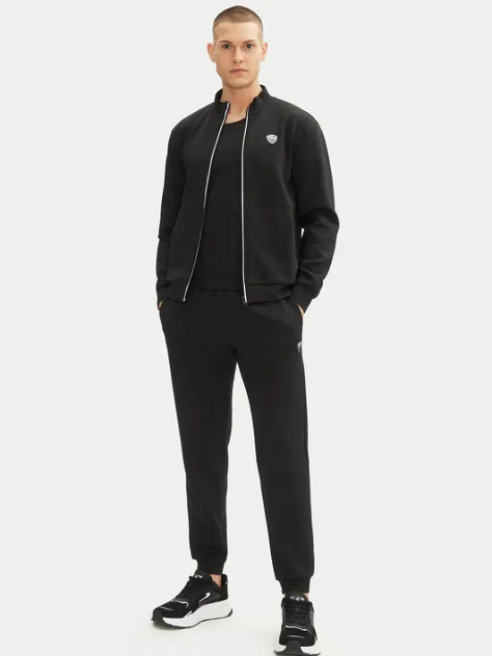 EA7 Emporio Armani Dres 8NPV56 PJ4EZ 1200 Czarny Regular Fit