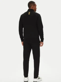 EA7 Emporio Armani Dres 8NPV61 PJVRZ MC004 Czarny Regular Fit