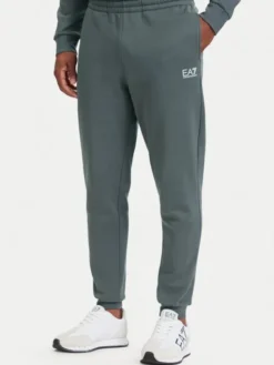 EA7 Emporio Armani Dres 8NPV66 PJVTZ U8085 Szary Regular Fit
