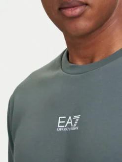 EA7 Emporio Armani Dres 8NPV66 PJVTZ U8085 Szary Regular Fit