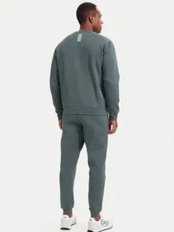 EA7 Emporio Armani Dres 8NPV66 PJVTZ U8085 Szary Regular Fit