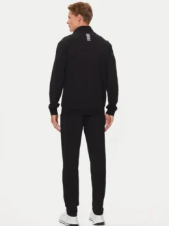 EA7 Emporio Armani Dres 8NPV61 PJVRZ 1200 Czarny Regular Fit