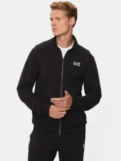 EA7 Emporio Armani Dres 8NPV61 PJVRZ 1200 Czarny Regular Fit
