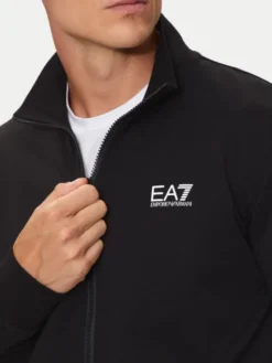 EA7 Emporio Armani Dres 8NPV61 PJVRZ 1200 Czarny Regular Fit
