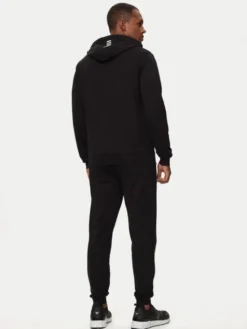 EA7 Emporio Armani Dres 8NPV64 PJVRZ 1200 Czarny Regular Fit