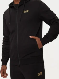 EA7 Emporio Armani Dres 8NPV63 PJVRZ 0208 Czarny Regular Fit