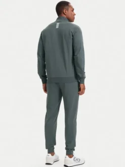EA7 Emporio Armani Dres 8NPV60 PJVRZ U8085 Szary Regular Fit