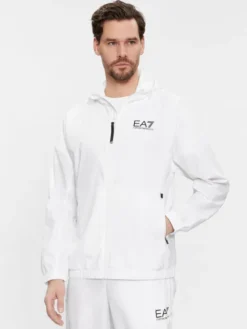 EA7 Emporio Armani Dres 8NPV08 PN4HZ 1100 Biały Regular Fit