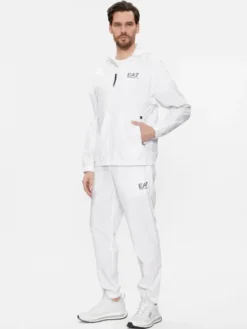 EA7 Emporio Armani Dres 8NPV08 PN4HZ 1100 Biały Regular Fit