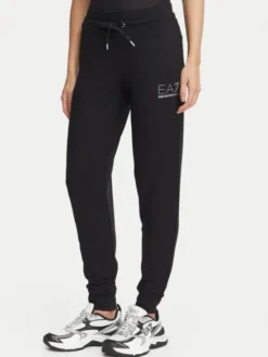 EA7 Emporio Armani Dres 8NTV51 TJ9RZ MC026 Czarny Regular Fit