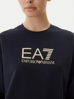 EA7 Emporio Armani Dres 7W000115 AF13135 MB235 Granatowy Regular Fit