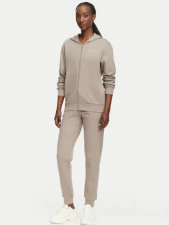 EA7 Emporio Armani Dres 7W001369 AF12473 U6100 Beżowy Regular Fit