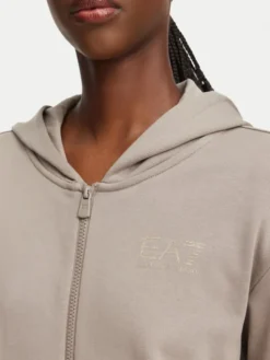 EA7 Emporio Armani Dres 7W001369 AF12473 U6100 Beżowy Regular Fit