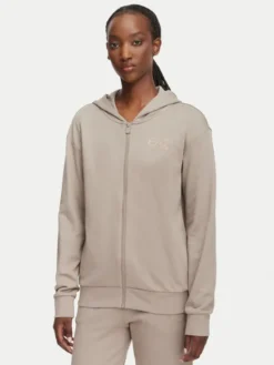 EA7 Emporio Armani Dres 7W001369 AF12473 U6100 Beżowy Regular Fit