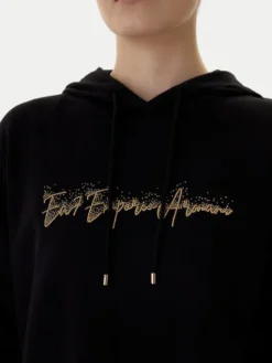 EA7 Emporio Armani Dres 7W000990 AF12502 UC001 Czarny Regular Fit