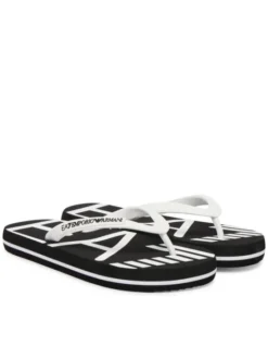 EA7 Emporio Armani Japonki 7X000659 AF22188 MC001 Czarny