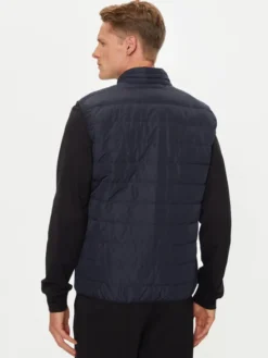 EA7 Emporio Armani Kamizelka 8NPQ02 PNE1Z 1562 Granatowy Regular Fit