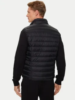 EA7 Emporio Armani Kamizelka 8NPQ06 PNGPZ 1200 Czarny Regular Fit