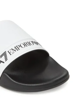 EA7 Emporio Armani Klapki 7X000110 AF15128 FC079 Biały