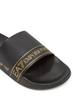 EA7 Emporio Armani Klapki 7X000110 AF15128 MC139 Czarny