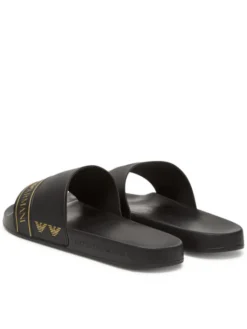EA7 Emporio Armani Klapki 7X000110 AF15128 MC139 Czarny
