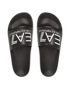EA7 Emporio Armani Klapki 7X000108 AF15118 UC001 Czarny