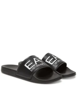 EA7 Emporio Armani Klapki 7X000108 AF15118 UC001 Czarny