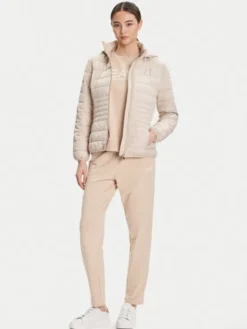 EA7 Emporio Armani Kurtka przejściowa 8NTB23 TNF8Z U1046 Beżowy Regular Fit